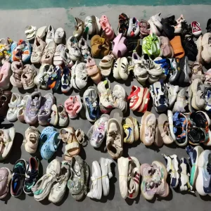 Used Kid Shoes Branded Second Hand in Price Children Boys and Girls Mix in Sacks Bulk