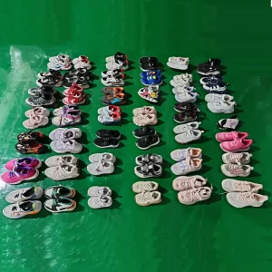 Used Mix Children Shoes Second Hand Kid Sandals Pre love Sneakers for Boys and Girls