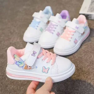 Walking Style Platform Sneakers Children’s Shoes Waterproof Casual Shoes