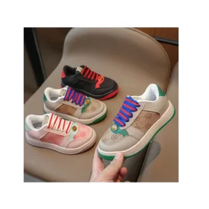 Walking Style Soft Sole Baby Children Shoes Fashion Sport Footwear for Kids Custom Running Sneakers for Boys and Girls