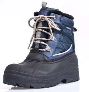 Warm Lining Waterproof Upper Anti-slip TPR Sole Kids Snow Boots for Boys and Girls