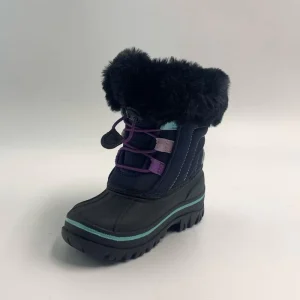 Warm PU Upper Plush Lining TPR Sole Anti-Slip Durable Kids Duck Hunting Boots Size 28-35