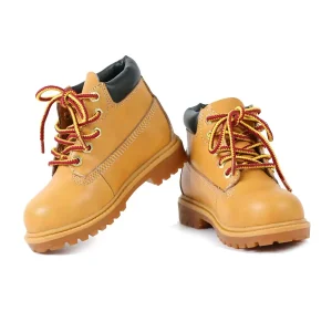 Warm Winter Snow Leather Boots Rubber Boots for Kids Children