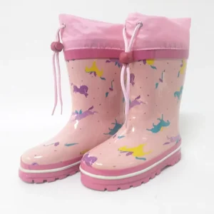 Waterproof Boots Boy Girl Kids Rubber Rain Boots Fashion Children Rain Boots