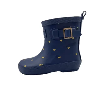 Waterproof Boots Cute Special Unique Side Buckle Students Kids Rain Boots Rubber Rain Boots