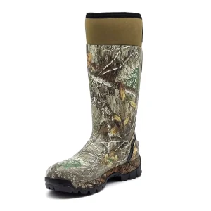 Waterproof Camouflage Hiking Boots Men Neoprene Wear-resistant Rubber Hunting Boots for Men