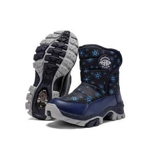 Waterproof Children’s Snow Boots Winter Casual Shoes Breathable Slip-On Snow Boots for Kids