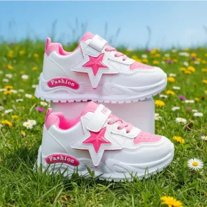 Waterproof Hiking Shoes Kids’ Sport Shoes Tennis Sneaker Casual Shoes Trendy Boy’s Shoes Baby Girl Kids Shoes