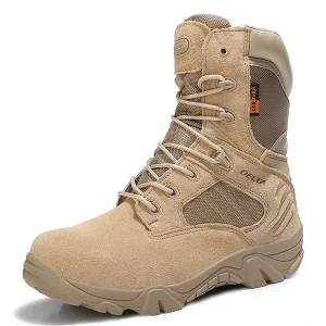 Waterproof Hunting Boots High Top Boots Hiking Boots for Men Custom Work Boots Men Desert Boots