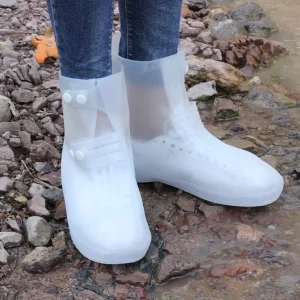 Waterproof Rain Boots for Adult Men and Women Kids Silicone Rain Shoes Protector Rain Shoe Cover