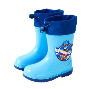 Waterproof Toddler Girls and Boy Plastic Kids Wellies Rain Gum Boots for Children