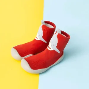 Wear-Resistant TPE Sole Baby Walker Shoes Comfortable Breathable Indoor Shoes Non-Slip Soft Sole Casual Shoes for Infants