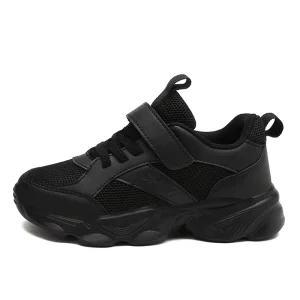 White Black Children Kids School Shoes for Boys