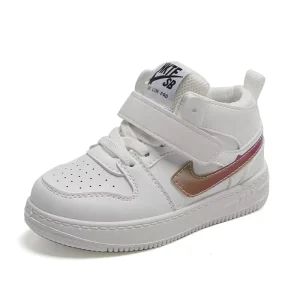 White Boys Toddler Casual Shoes for Children Girls