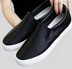 White Running Shoes for Boys and Girls Light Weight Soft Sole Casual Dance Shoes