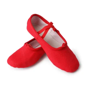 Wholesales Good Quality Popular Training Wear Canvas Dance Ballet Shoes for Kids Adult