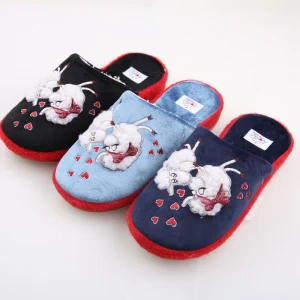 Winter Breathable Height Increasing TPR Outsole Home Wear Resistant Warm Non Slip Indoor Kid for