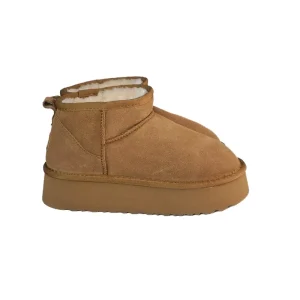 Winter Children’s Casual Shoes Leather Snow Boots with Thick Soles Warm and Comfortable Fashion-Inspired Increased Height