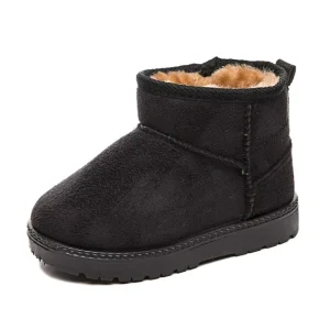 Winter Kids Fashion Snow Boots Child Cotton Plush Baby Girls Boots Ski Warm Shoes for Kids
