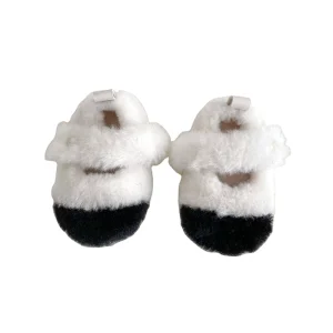 Winter Newborn Soft Non Slip Shoes Infant Coral Fleece Casual Shoes Baby Girls Shoes