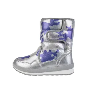 Winter Snow Boots Warm Fur Lined Ankle Boot for Children Waterproof for Boys and Girls