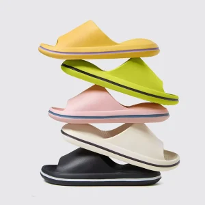 Women Breathable Anti slip Sandals Summer Slippers Soft Cloud EVA Indoor Bathroom Slides Sandals Custom Logo