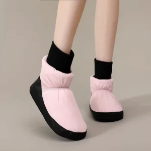 Women’s Boots Winter Shoes for Men Dance Warm Boots Winter Snow Boots Foldable Kids Girls Women