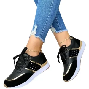 Women’s Fashion Large Sports Casual Shoes Summer Light Thick Sole Adjustable Strap Spring Autumn