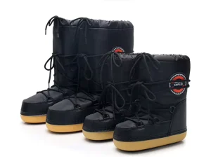 Women’s Winter Waterproof Snow Boots Detachable Space Design Flat and Light Platform Warm and Stylish for Kids Adults
