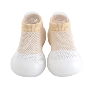 XIANGHUI Color Hollow Out Non-slip Socks Toddler Shoes Lovely Wind Soft Bottom Shoes Breathable Children Socks Shoes Socks