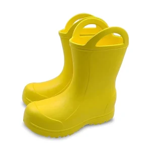 YL 1778 Customized Color Mid Calf Outdoor EVA Water Resistant Children’s Rain Boots for Kids