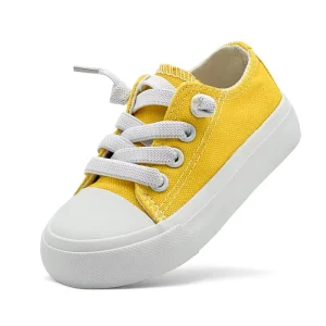 YL-25176 Slip-On Canvas Sneakers for Toddlers & Kids Lightweight Walking Shoes for Daily Play Nursery & Outdoor (ODM/OEM)