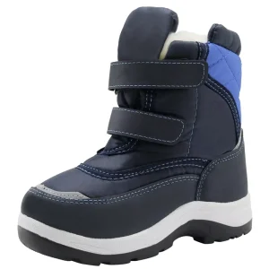 YL 25279 Customized Mid Calf Thermal Warm Kids Waterproof Winter Snow Boots for Children