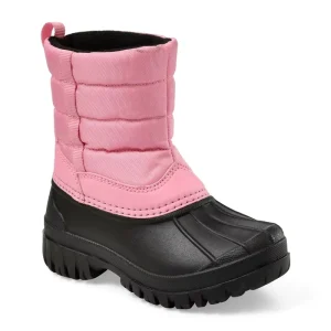 YL-26253 Waterproof Thermal Mid-calf Kids Snow Boots for Boys Girls Outdoor Winter Fun ODM/OEM Durable