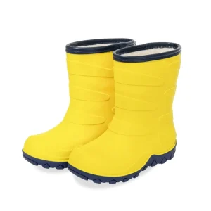 YL2166 Customization Multi Color Waterproof Winter Shoes for Kids TPR Wool Lined Kids Snow Boots