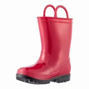 YL7069 Customized Multi color Anti slip Waterproof PVC Children’s Rain Boots for Kids