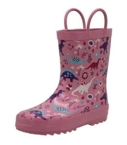 YL7157 Customized Cute Cartoon Mid Calf Waterproof Rubber Children’s Rain Boots for Kids