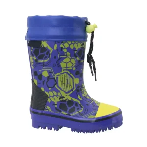 YLK314 High Quality Mid Calf Fashion Purple Outdoor Anti slip Waterproof Kids Rubber Rain Boots for Children