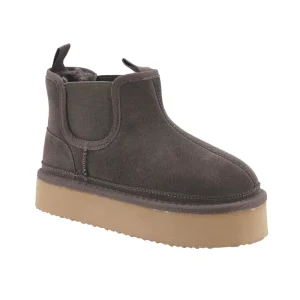 YLK473 Customized Color Faux Fur Thermal Warm Children’s Ankle Winter Snow Boots for Kids