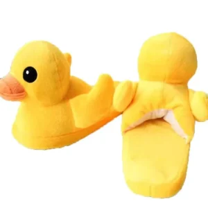 Yellow Duck Kids Animal Slippers Home Slippers Unisex Soft Slippers Winter Shoes