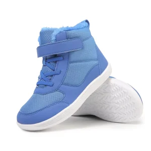 Yoris Kids Fur Barefoot Shoes Autumn Children’S Shoes Girls Boot Baby Ankle Winter Snow Boots