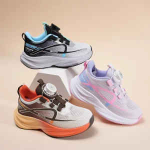 Youth Athletic Mesh Shoes New Fashion Spring Children’s Running Mesh Sneakers Summer Autumn Mesh Upper Kids Sports Shoes