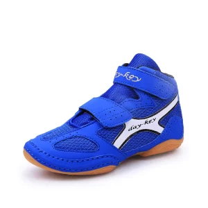 Zapatillas De Boxeo School Teenage Wrestling Shoes Kids Sport Sneakers Boys Training Customs Boxing