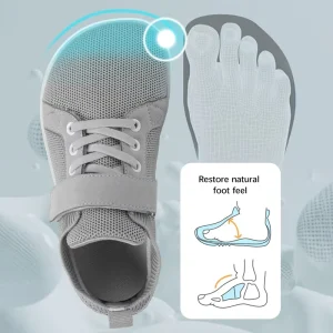 Zapato Zapatillas Wide Toe Box Boys Girls Minimalist zero Drop Sole Kids Running Children Sports Barefoot Shoe