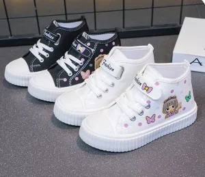 and Comfortable Kids Walking Shoes Children’s Casual Canvas Sneakers Running Tennis Shoes for Boys Girls