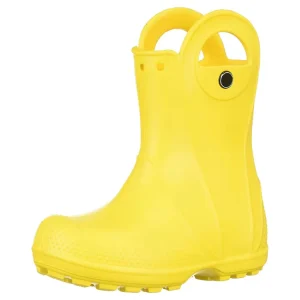 fashionable agricultural yellow reusable pvc durable insulated safety kids waterproof Rain Boot