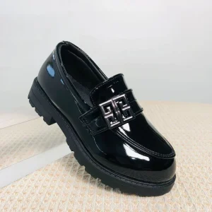 qing Unisex School Party Slip On Loafers Kids Student All Season Casual Shoes for Spring Autumn